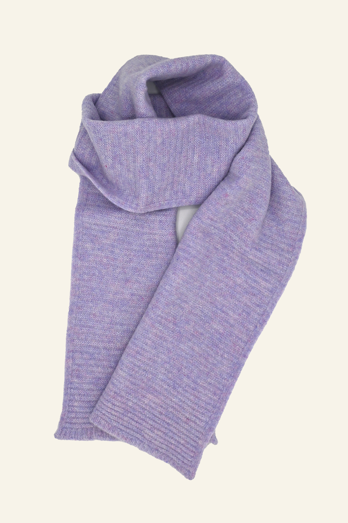lavender wool scarf
