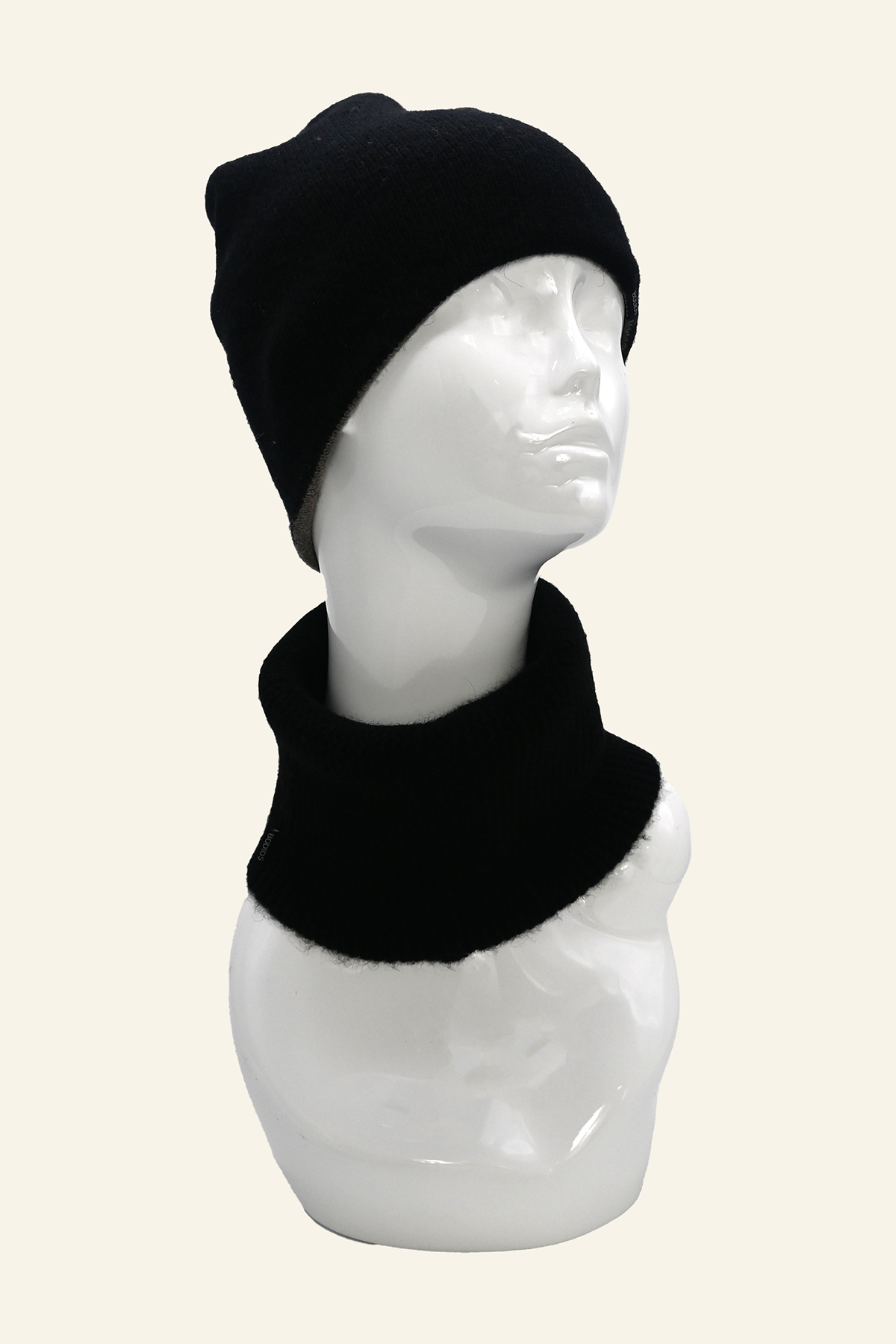 Reversible Yak down Wool Hat